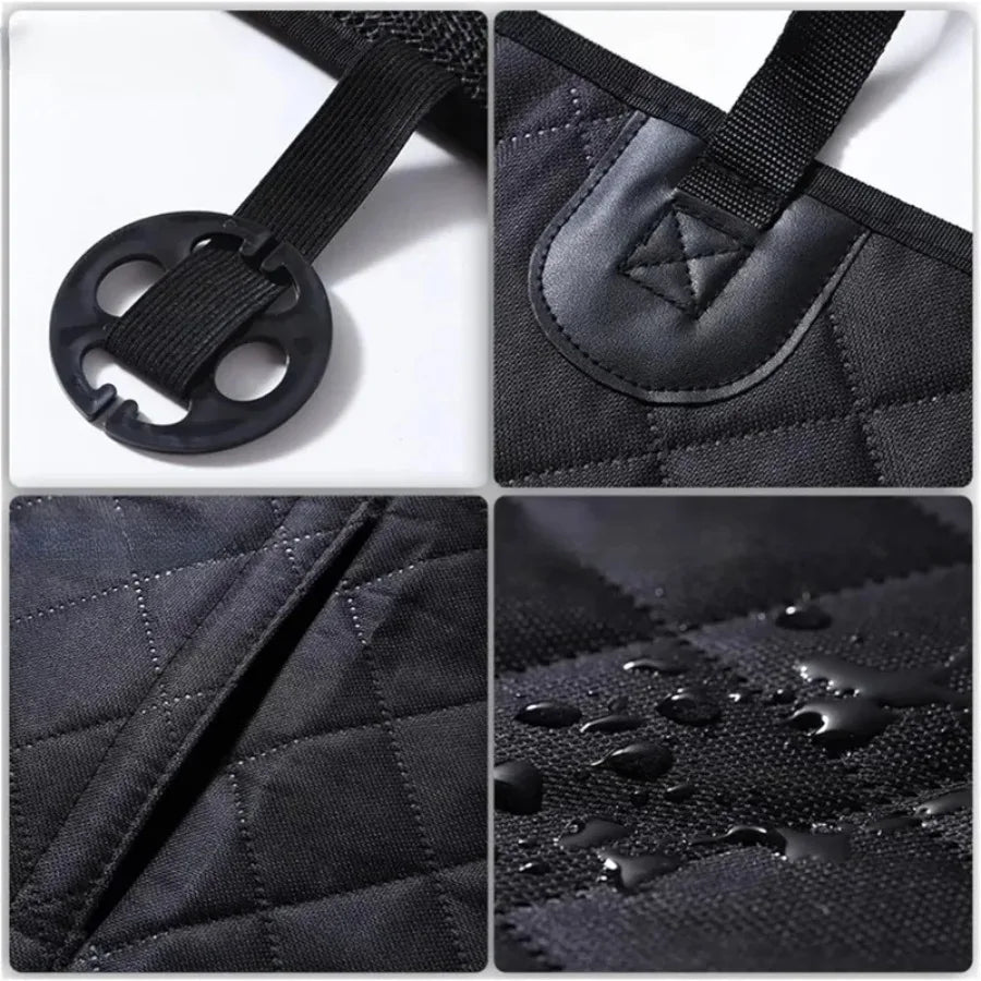 Pet's Car Rear Seat Cover Anti-Scratch Cushion Mat Waterproof Cargo Liner Protector Pad For Camping Trip