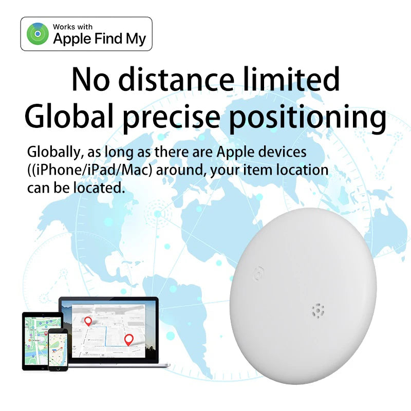 Xiaomi Air Tag Bluetooth GPS Trackers Work With Apple/ Android Find My Global