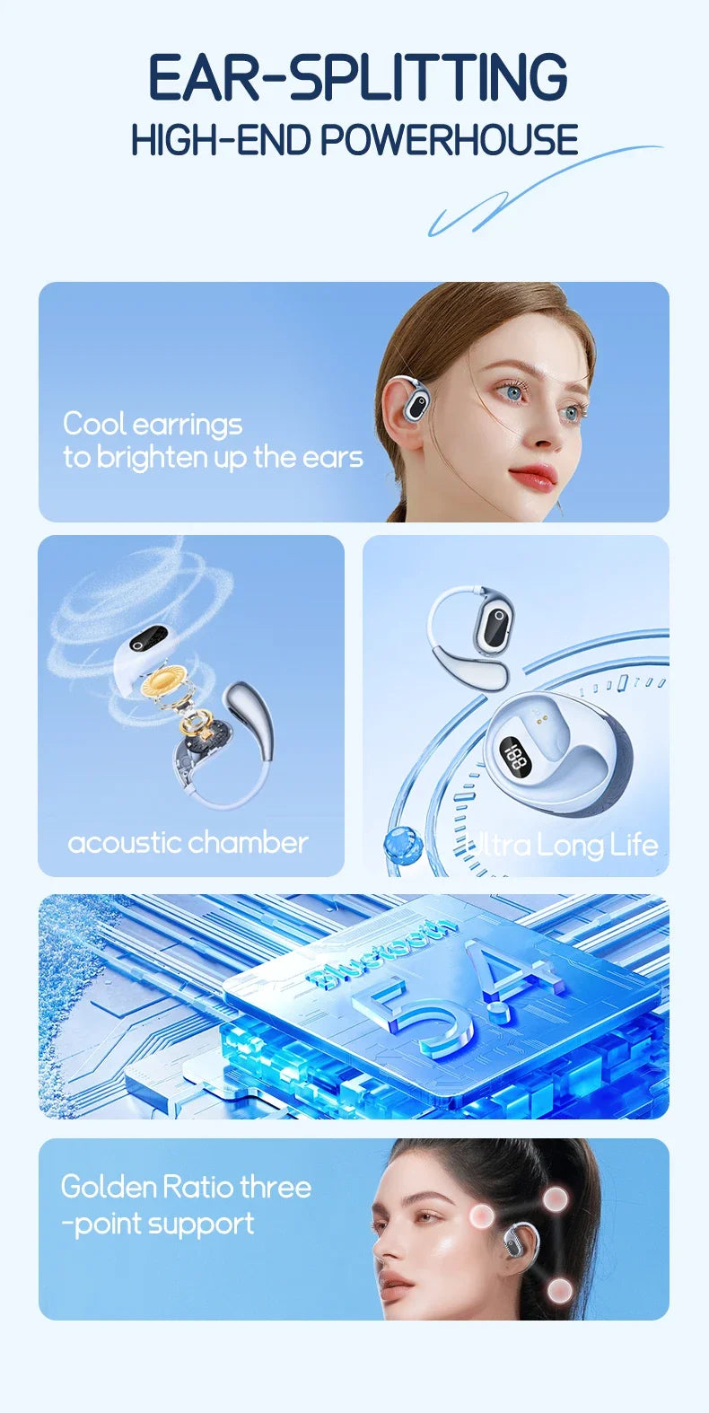Ai Two-Way Real time Translators Earphone 144 Languages