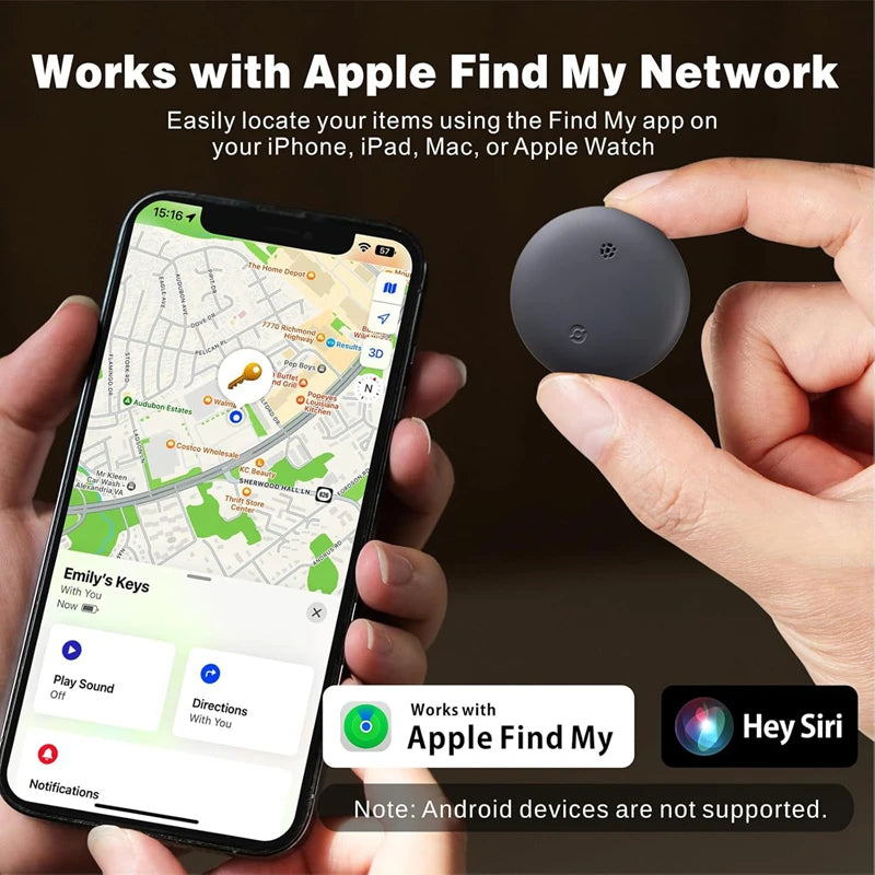 Xiaomi Air Tag Bluetooth GPS Trackers Work With Apple/ Android Find My Global
