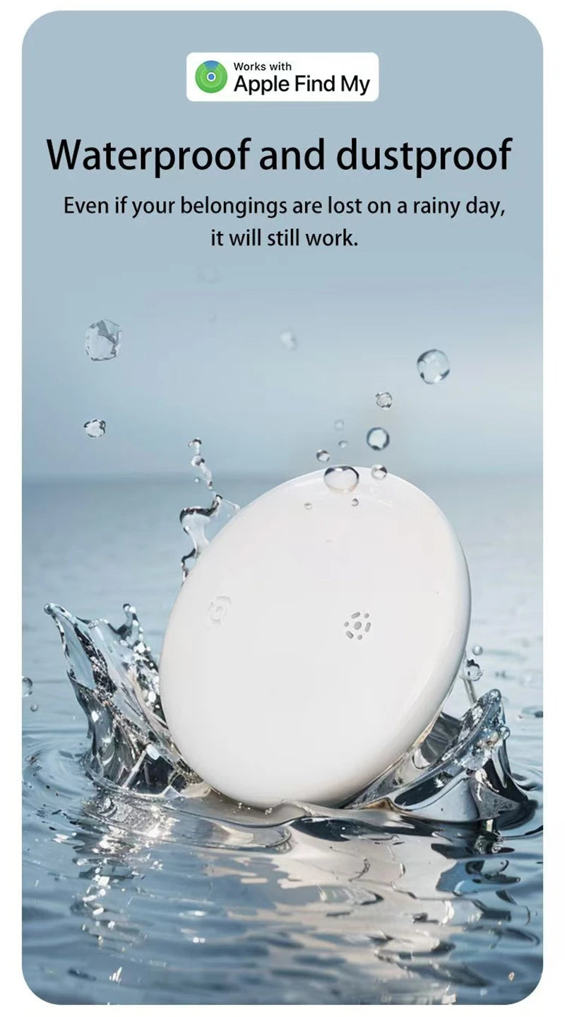 Xiaomi Air Tag Bluetooth GPS Trackers Work With Apple/ Android Find My Global