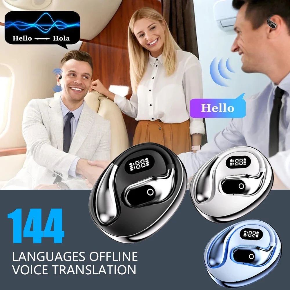 Ai Two-Way Real time Translators Earphone 144 Languages