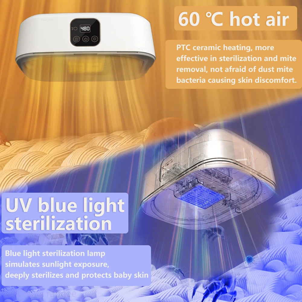 Electric Clothing Dryer Portable UV Ultraviolet Clothes Dryer For Home With Remote Control Foldable Cloth Laundry Dryer 220/110V