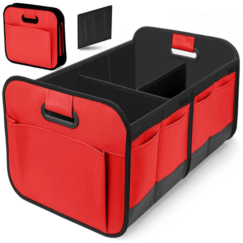 Car Travel Organizer Box Auto Trunk Foldable Storage Bag For Leading Ideal Auto L8 L9 For BMW X2 X3 XM i3 i4 i5 For Audi A3 Q5