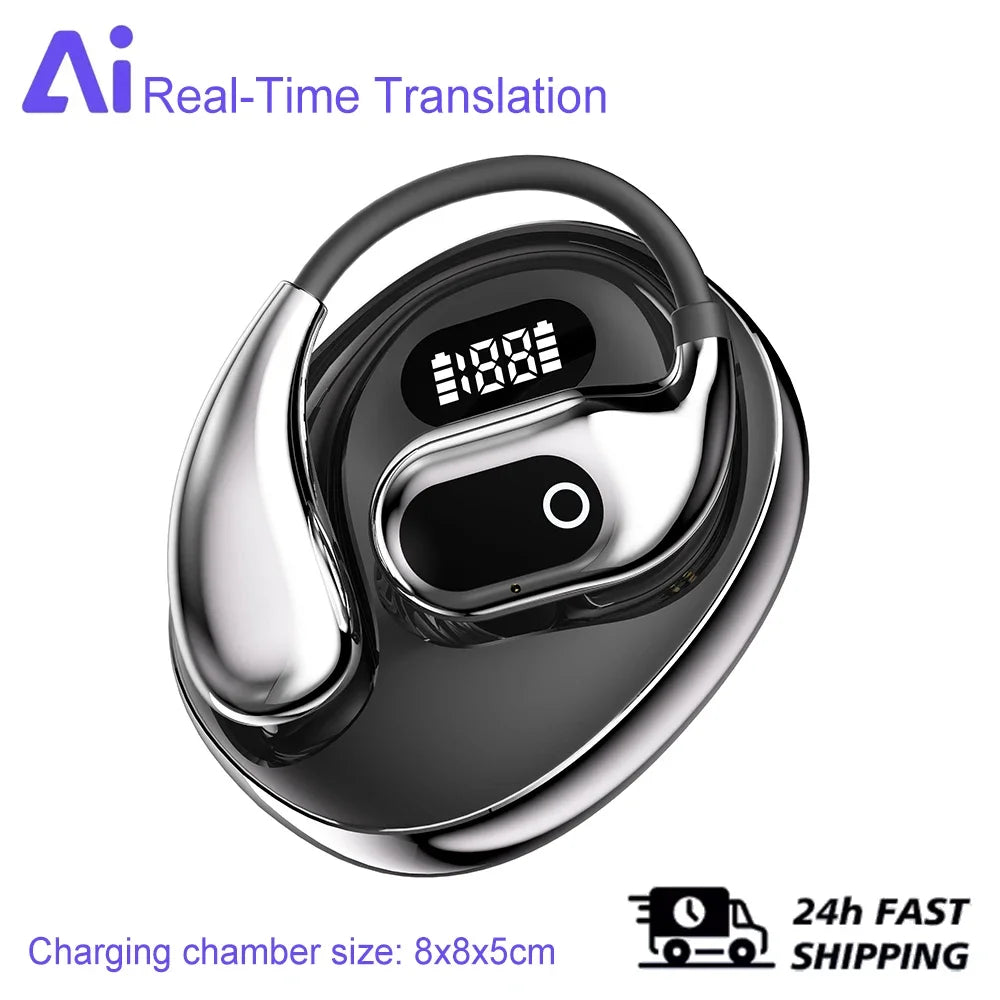 Ai Two-Way Real time Translators Earphone 144 Languages