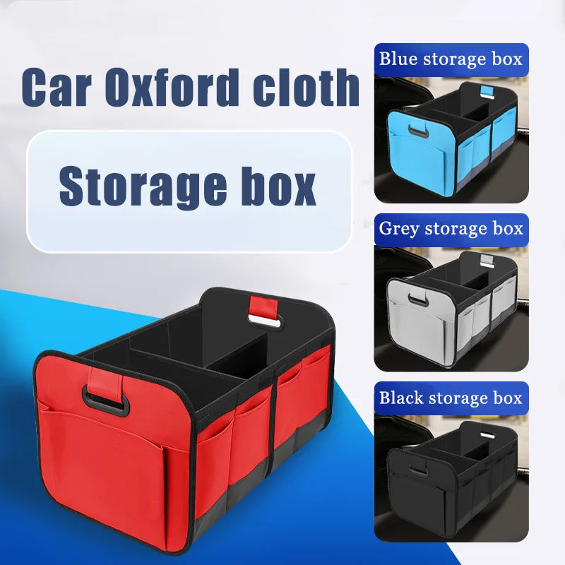 Car Travel Organizer Box Auto Trunk Foldable Storage Bag For Leading Ideal Auto L8 L9 For BMW X2 X3 XM i3 i4 i5 For Audi A3 Q5