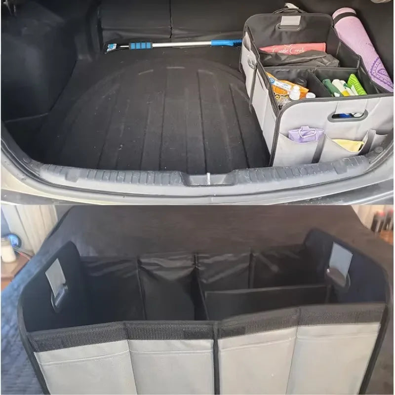 Car Travel Organizer Box Auto Trunk Foldable Storage Bag For Leading Ideal Auto L8 L9 For BMW X2 X3 XM i3 i4 i5 For Audi A3 Q5