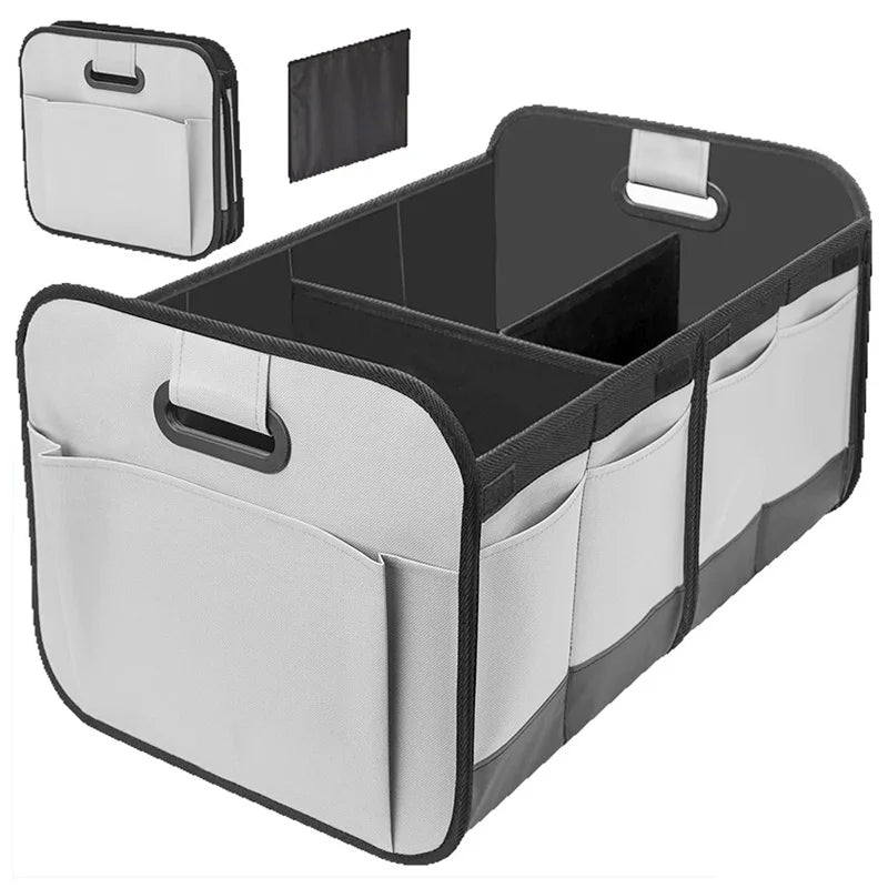 Car Travel Organizer Box Auto Trunk Foldable Storage Bag For Leading Ideal Auto L8 L9 For BMW X2 X3 XM i3 i4 i5 For Audi A3 Q5